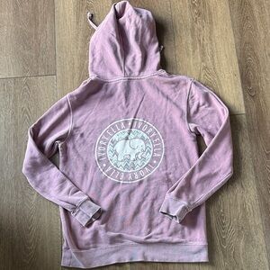 Ivory Ella Dusty Rose Hoodie